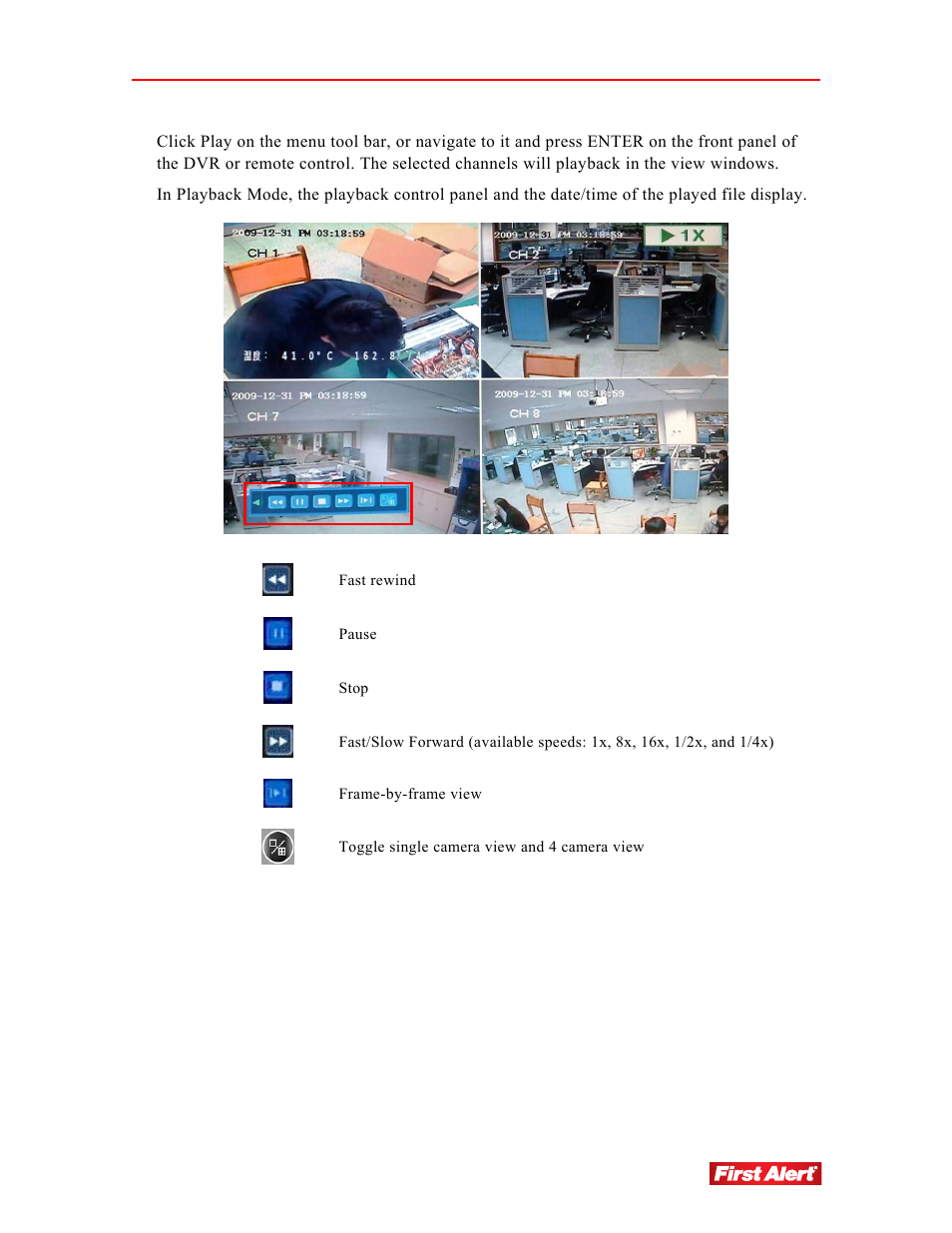 First Alert 8800 User Manual | Page 23 / 107