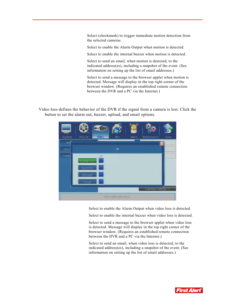 First Alert 8800 User Manual | Page 47 / 107