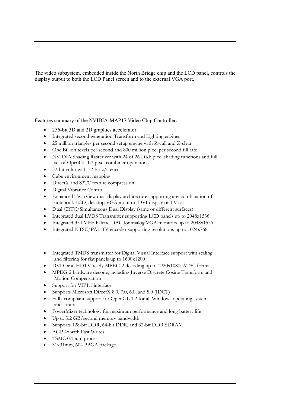 10 video subsystem, Confidential, Hardware functional overview | FIC M296 User Manual | Page 111 / 175