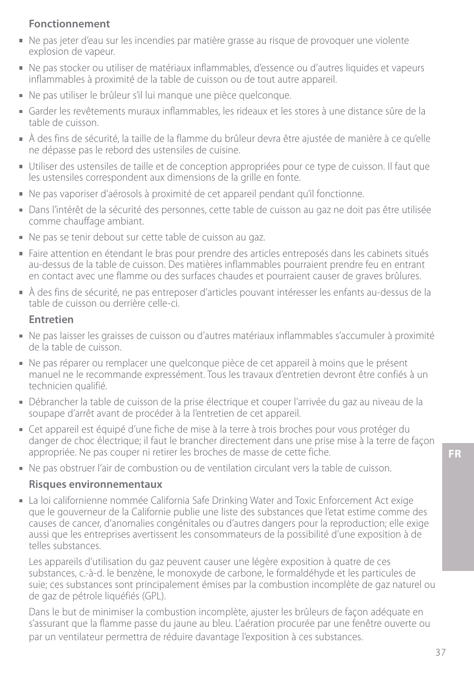 Fisher & Paykel GC912 User Manual | Page 39 / 52
