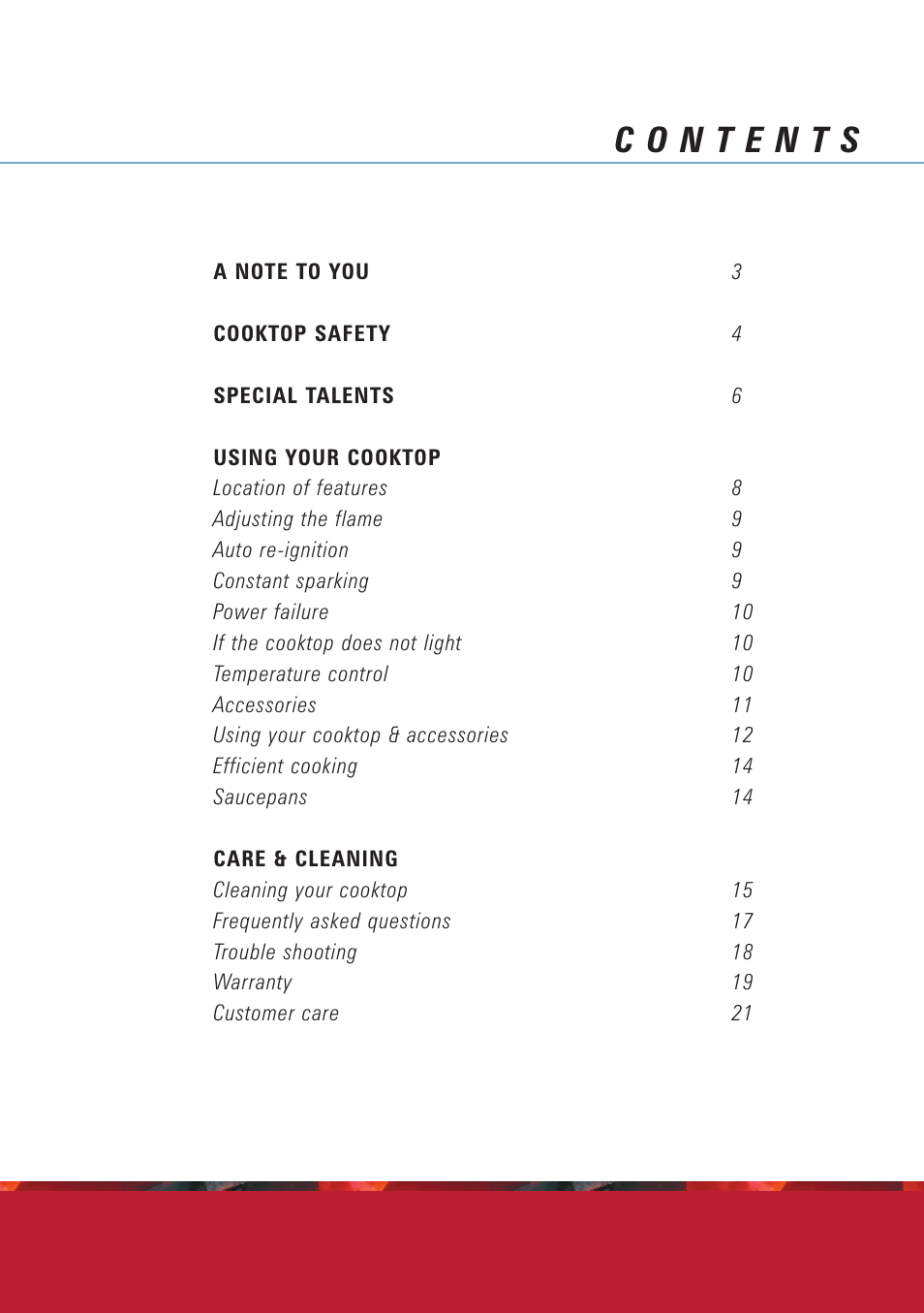 Fisher & Paykel GC901M User Manual | Page 4 / 24