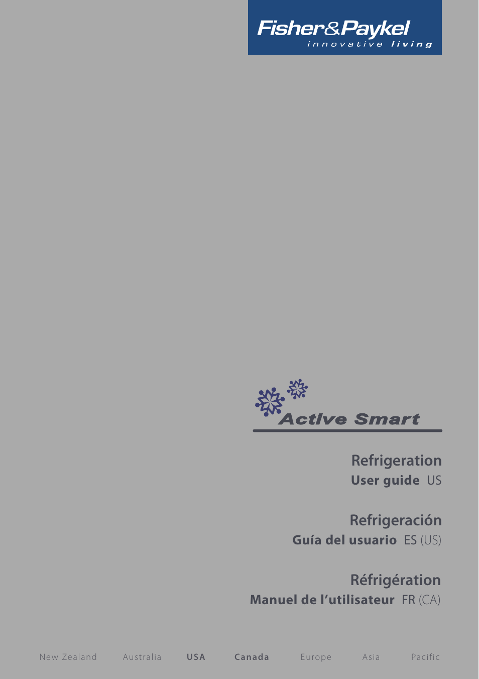 Fisher & Paykel Active Smart User Manual | 68 pages