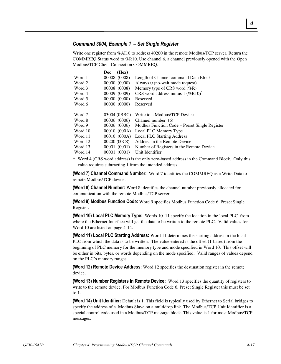 FANUC Robotics America GFK-1541B User Manual | Page 132 / 240