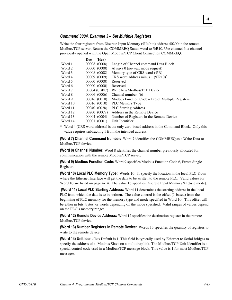 FANUC Robotics America GFK-1541B User Manual | Page 134 / 240
