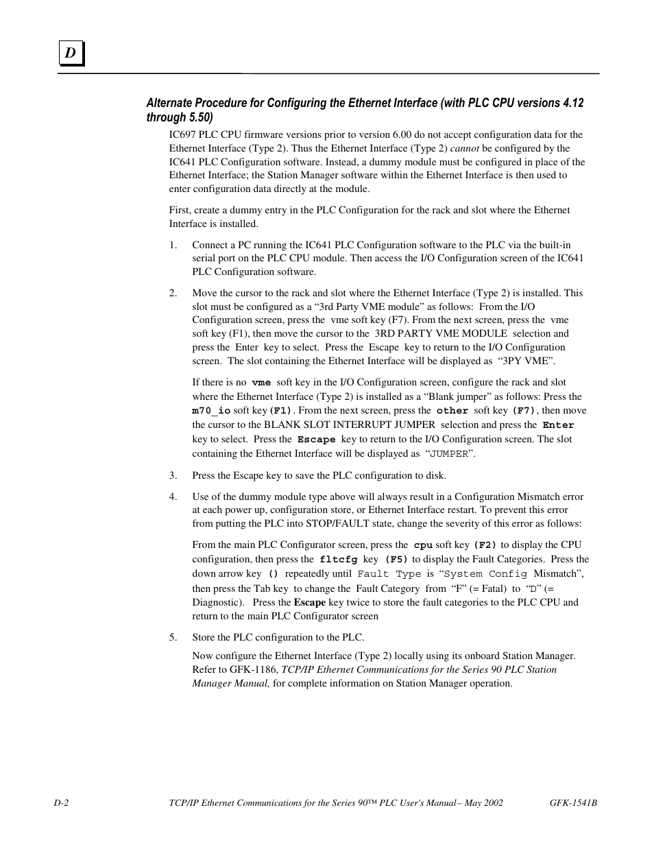 FANUC Robotics America GFK-1541B User Manual | Page 229 / 240