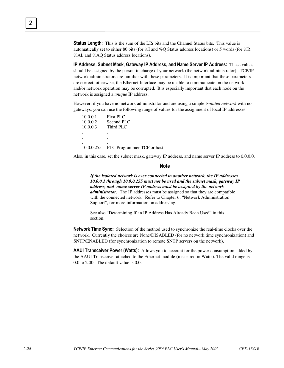 FANUC Robotics America GFK-1541B User Manual | Page 37 / 240
