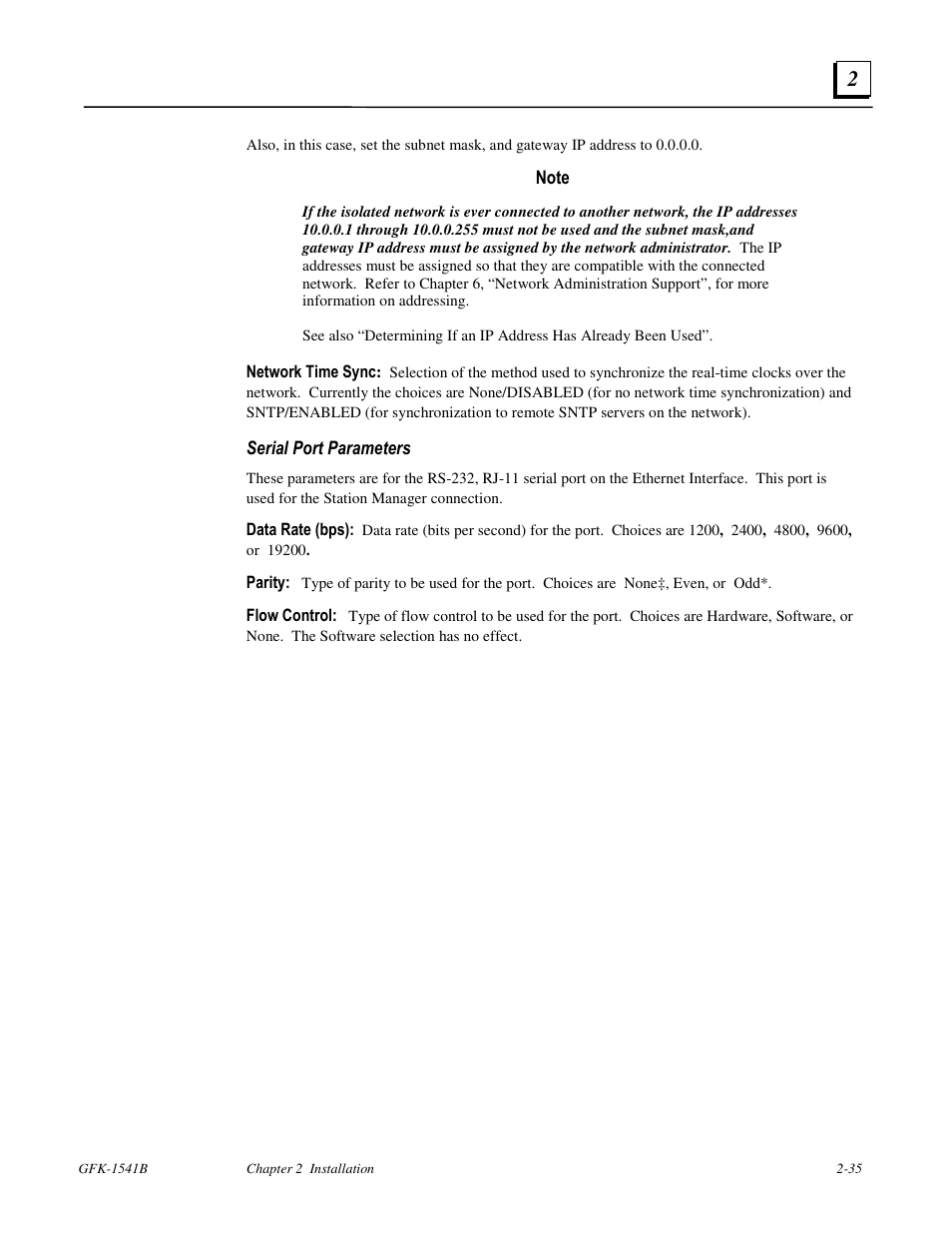 FANUC Robotics America GFK-1541B User Manual | Page 48 / 240