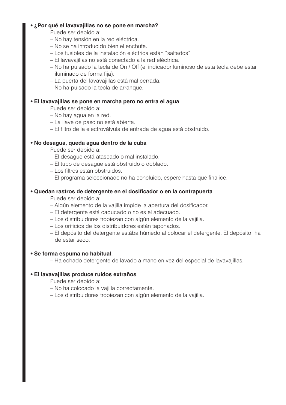 Fagor America LFA-073 IT User Manual | Page 73 / 78
