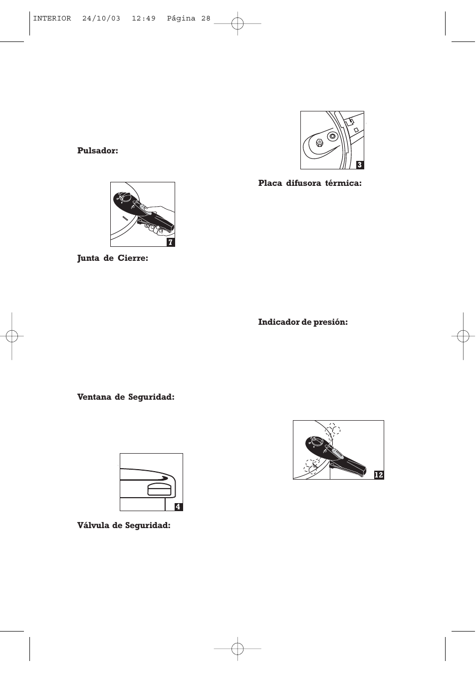 Fagor America FAGOR SPLENDID PRESSURE COOKER User Manual | Page 28 / 68