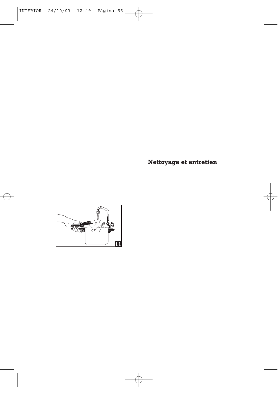 Nettoyage et entretien | Fagor America FAGOR SPLENDID PRESSURE COOKER User Manual | Page 55 / 68