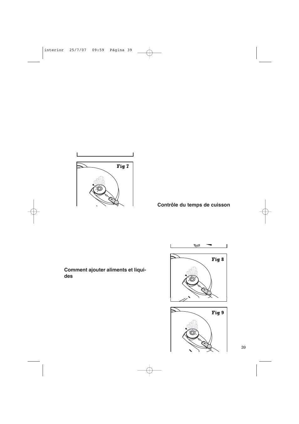 Fagor America uCOOK PRESSURE COOKER SET User Manual | Page 39 / 48