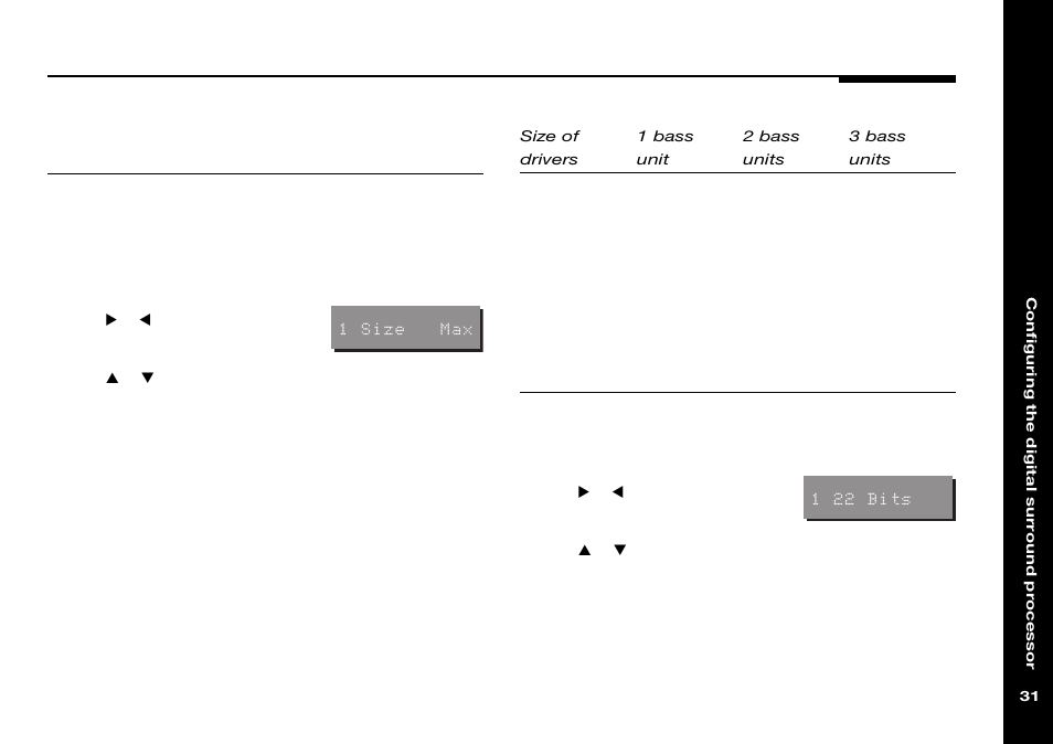 Output precision, Speaker protection for 5.1 sources | Meridian Audio 565 User Manual | Page 35 / 66