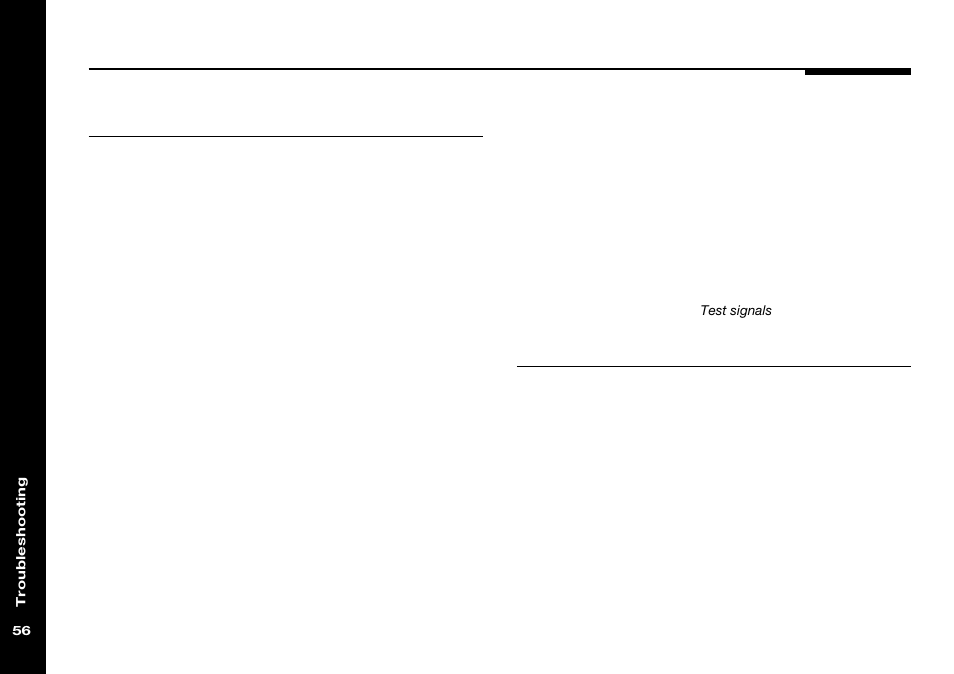 Crackling on optical inputs, Audible hiss at high volume settings | Meridian Audio 565 User Manual | Page 60 / 66