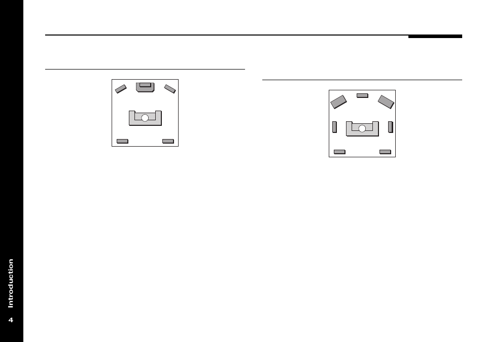 Ambisonic, Seven-channel surround system, Thx system | Thx system (layout a) | Meridian Audio 565 User Manual | Page 8 / 66