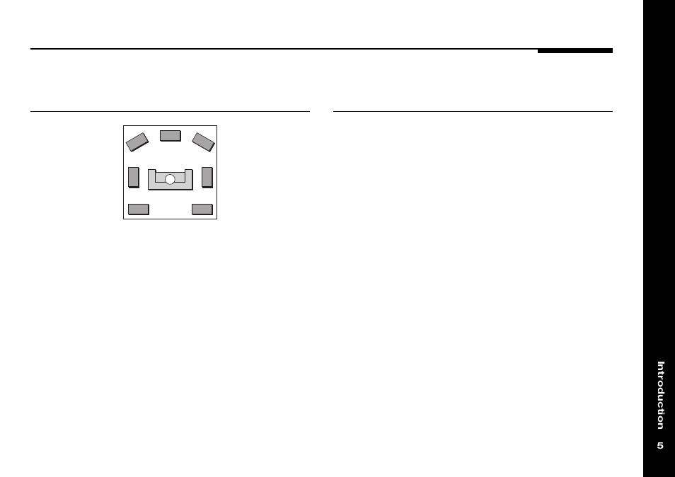 Controller, Full-range speakers, Surround system with full-range speakers | Using, Using the 565 with meridian dsp loudspeakers | Meridian Audio 565 User Manual | Page 9 / 66