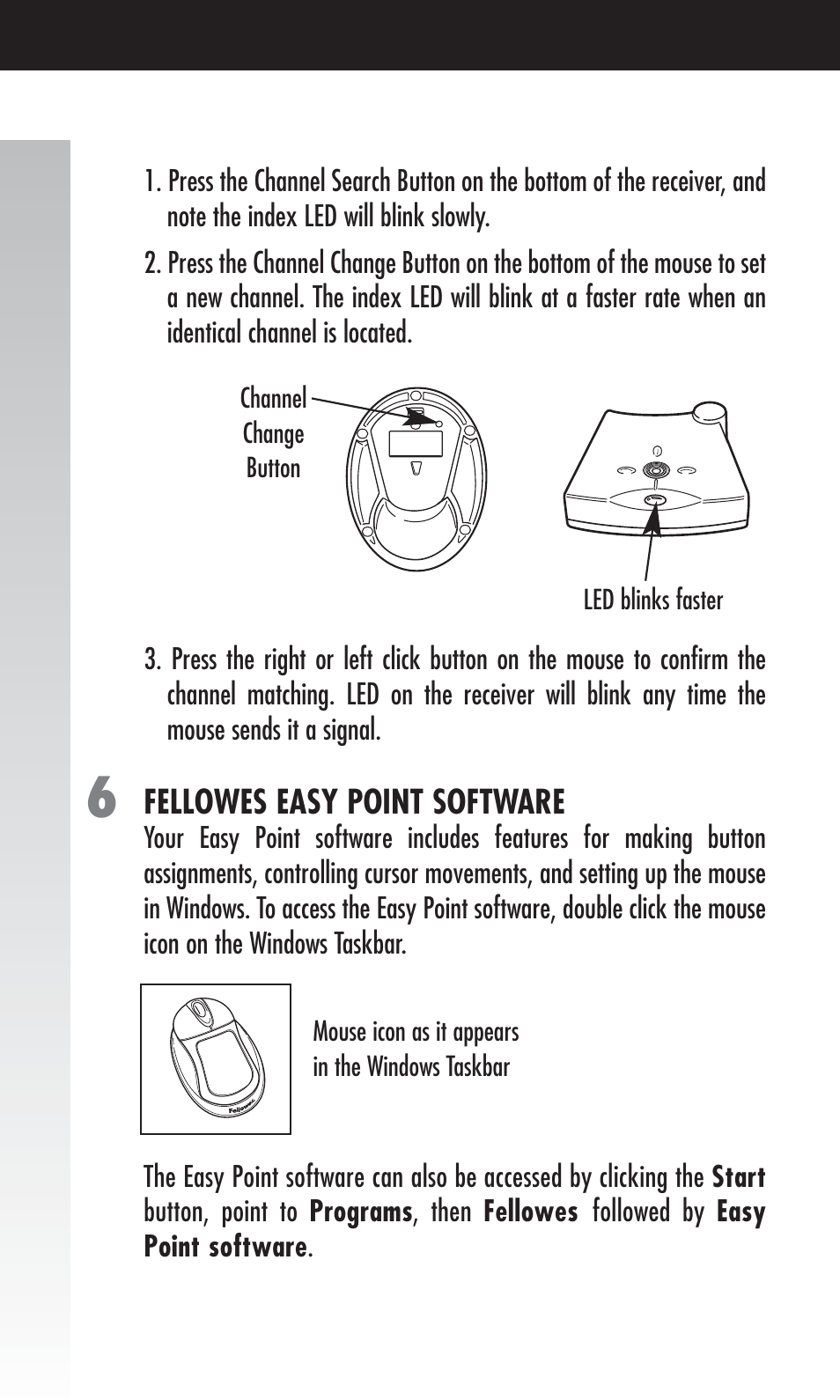 FELLOWES Cordless Mouse User Manual | Page 5 / 12