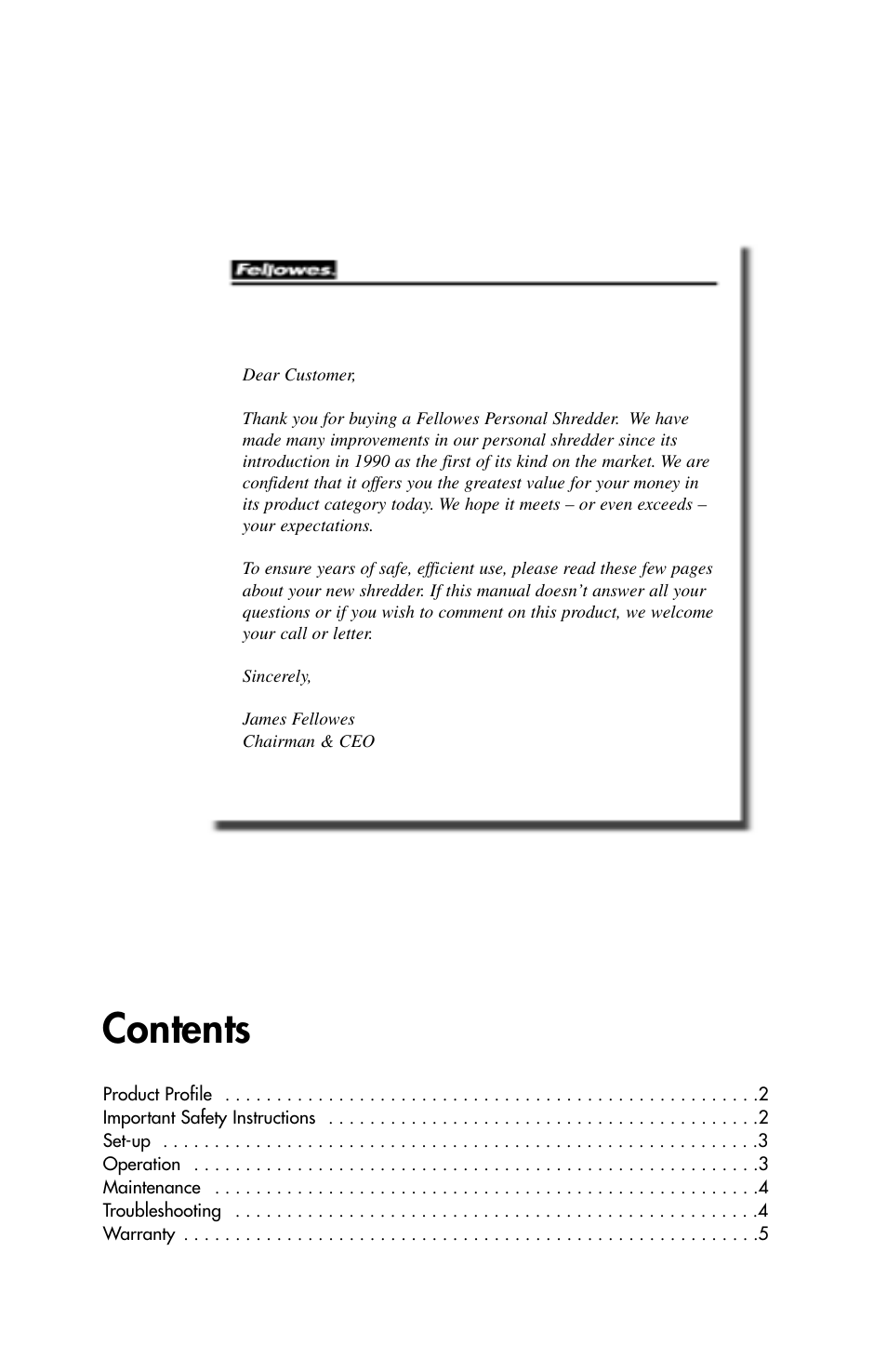 FELLOWES T7CM User Manual | Page 3 / 8