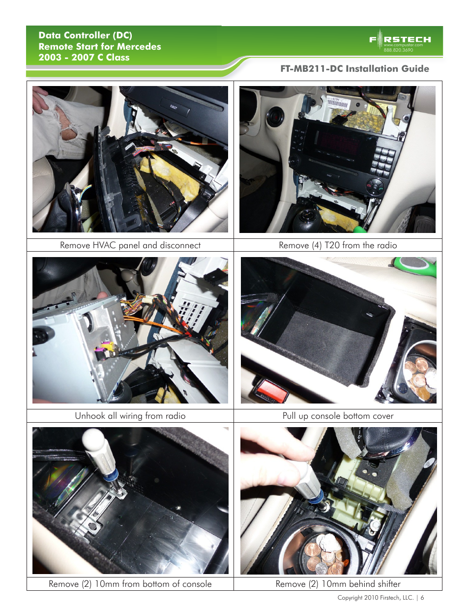 Firstech, LLC. FT-MB211-DC User Manual | Page 6 / 10