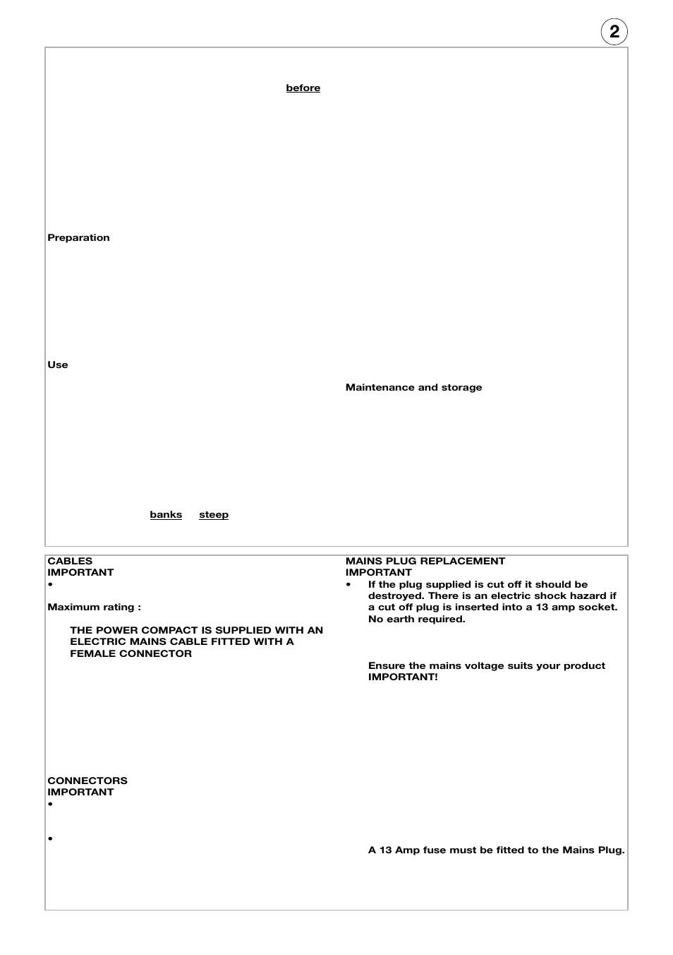 Flymo Electrolux Power Compact User Manual | Page 3 / 8