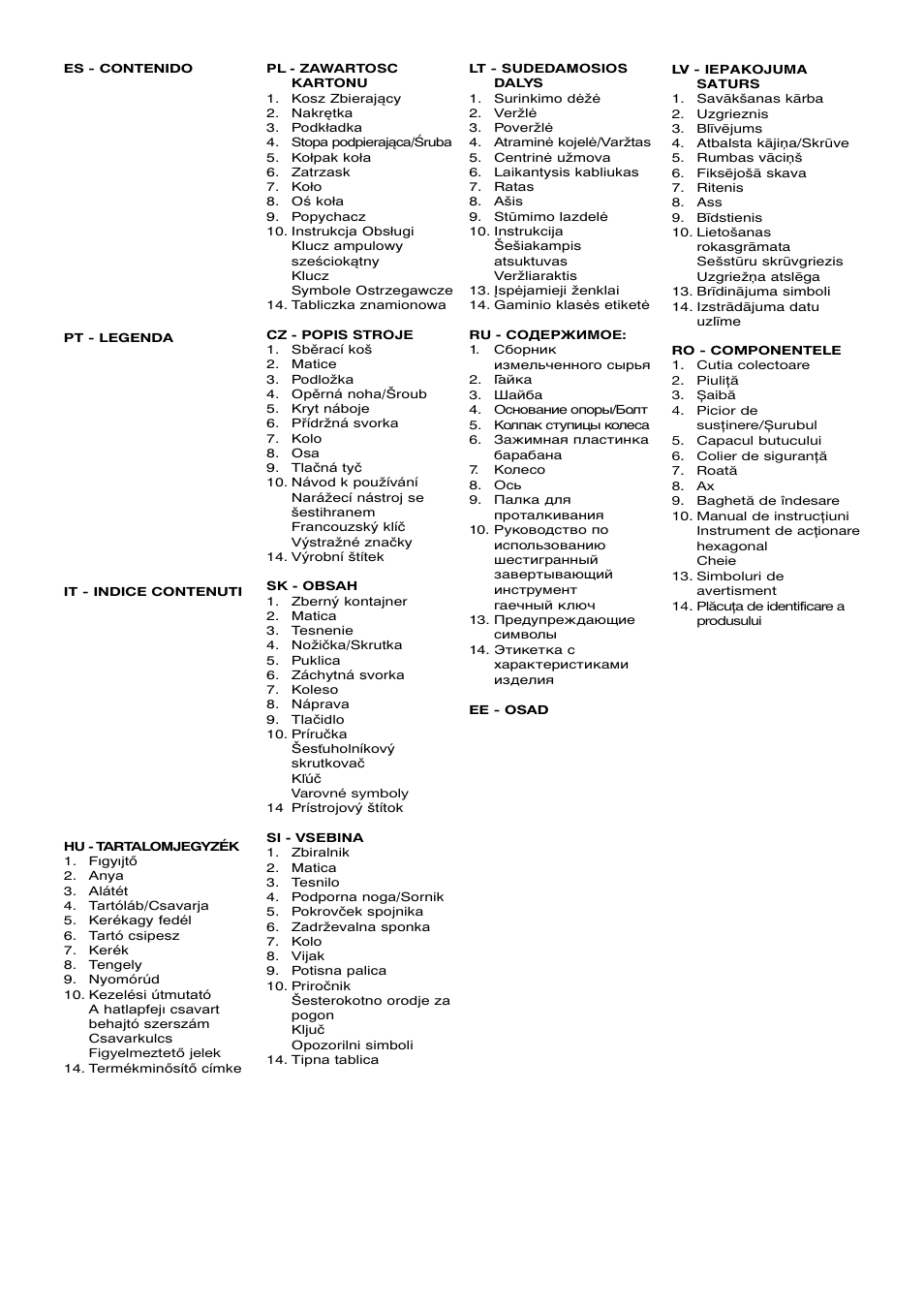 Flymo 510740403 User Manual | Page 3 / 72