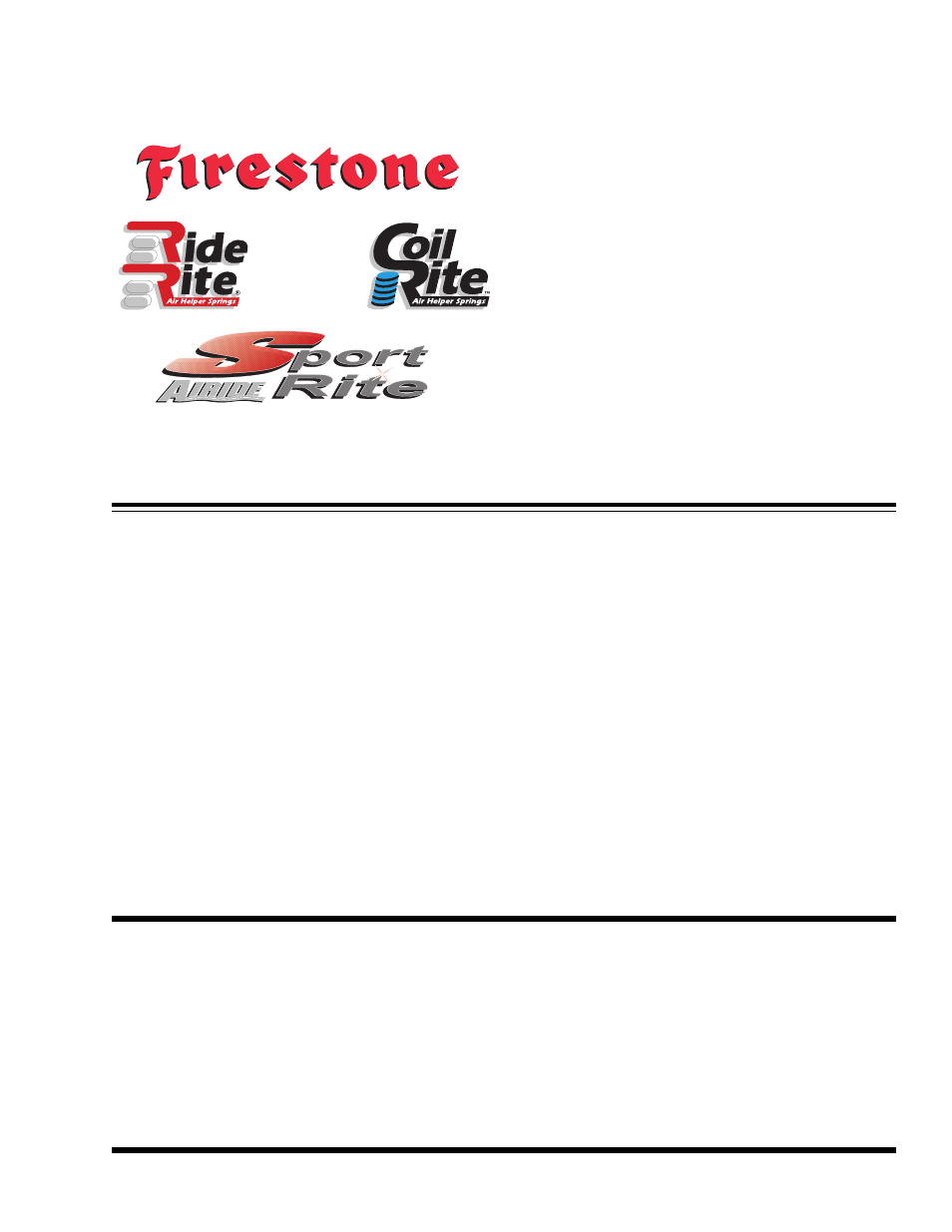 Firestone Sport Rite 9127 User Manual | 4 pages