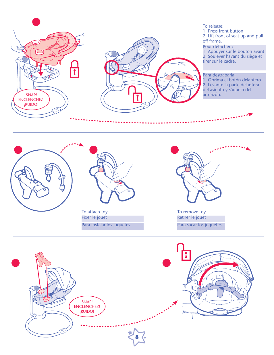 Graco 1764833 User Manual | Page 8 / 20
