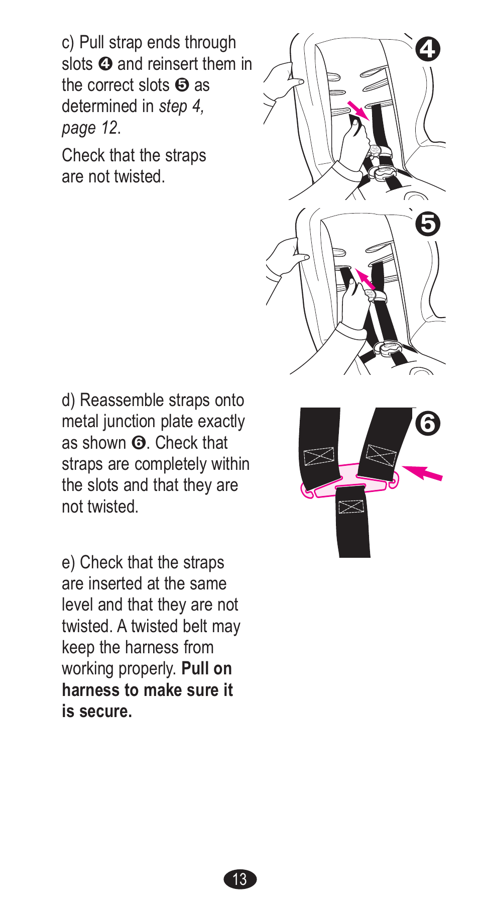 Graco Forward Facing Child Restraint User Manual | Page 13 / 76
