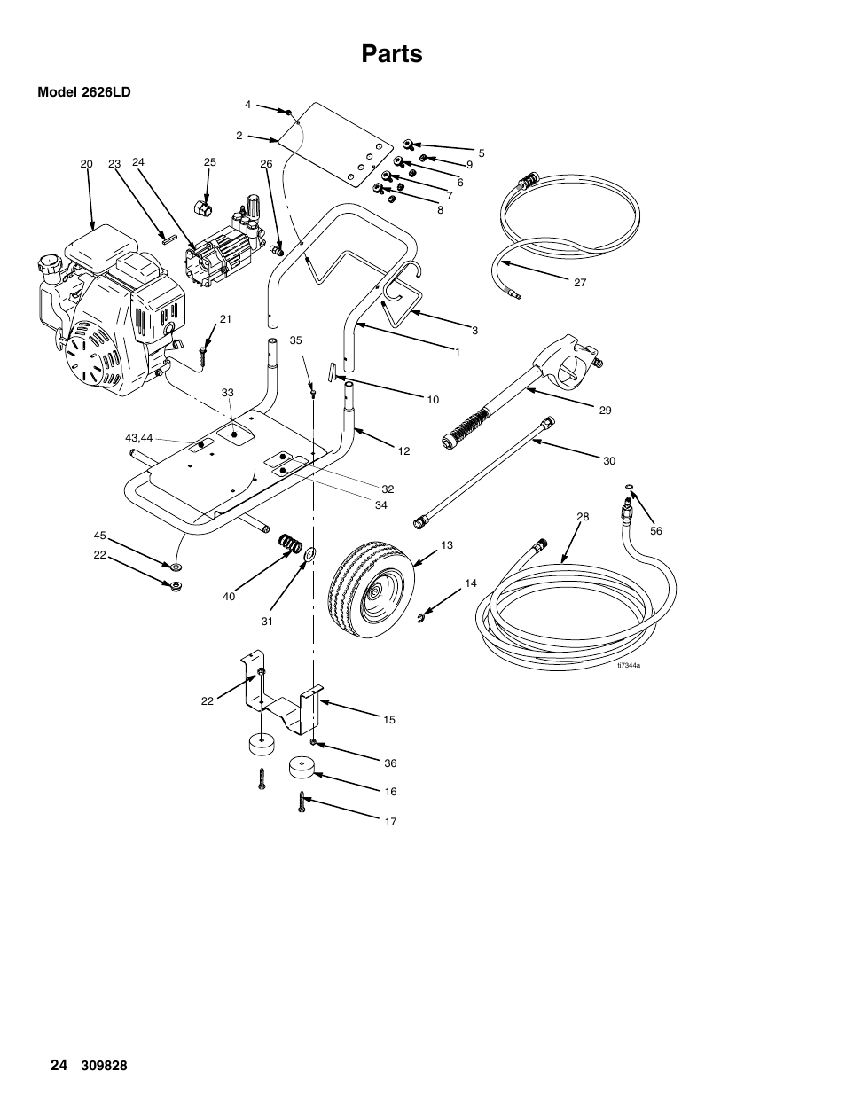 Parts | Graco 249065 User Manual | Page 24 / 28
