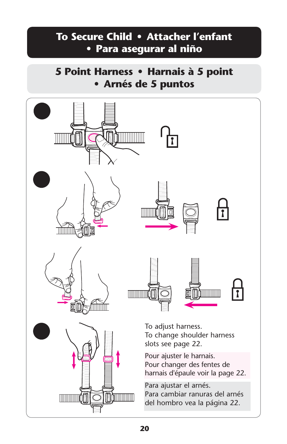 Graco 1760752 User Manual | Page 20 / 36