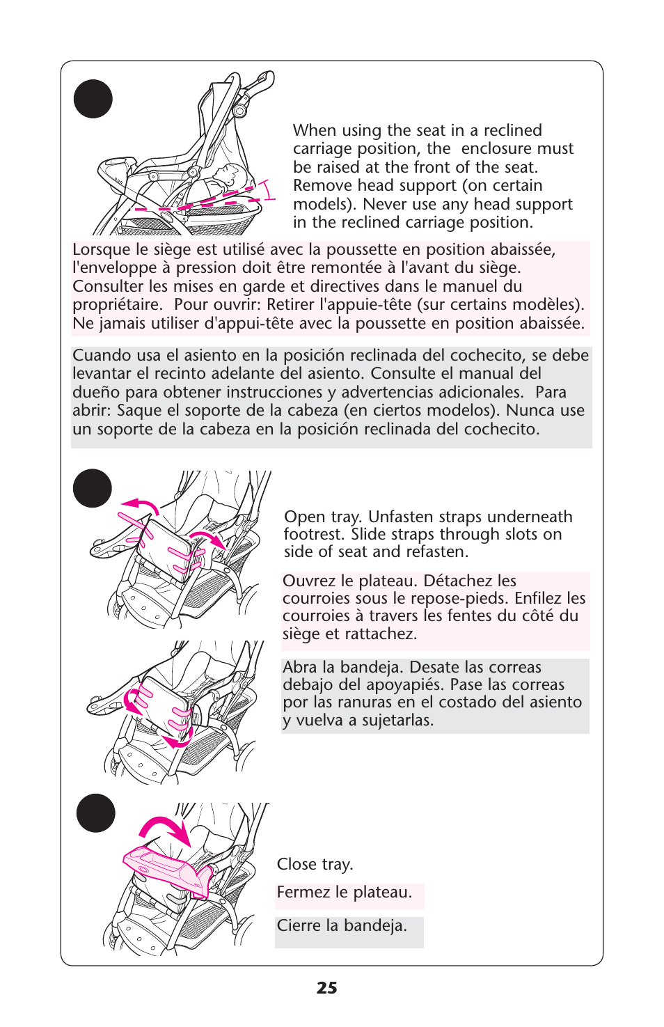 Graco 1760752 User Manual | Page 25 / 36