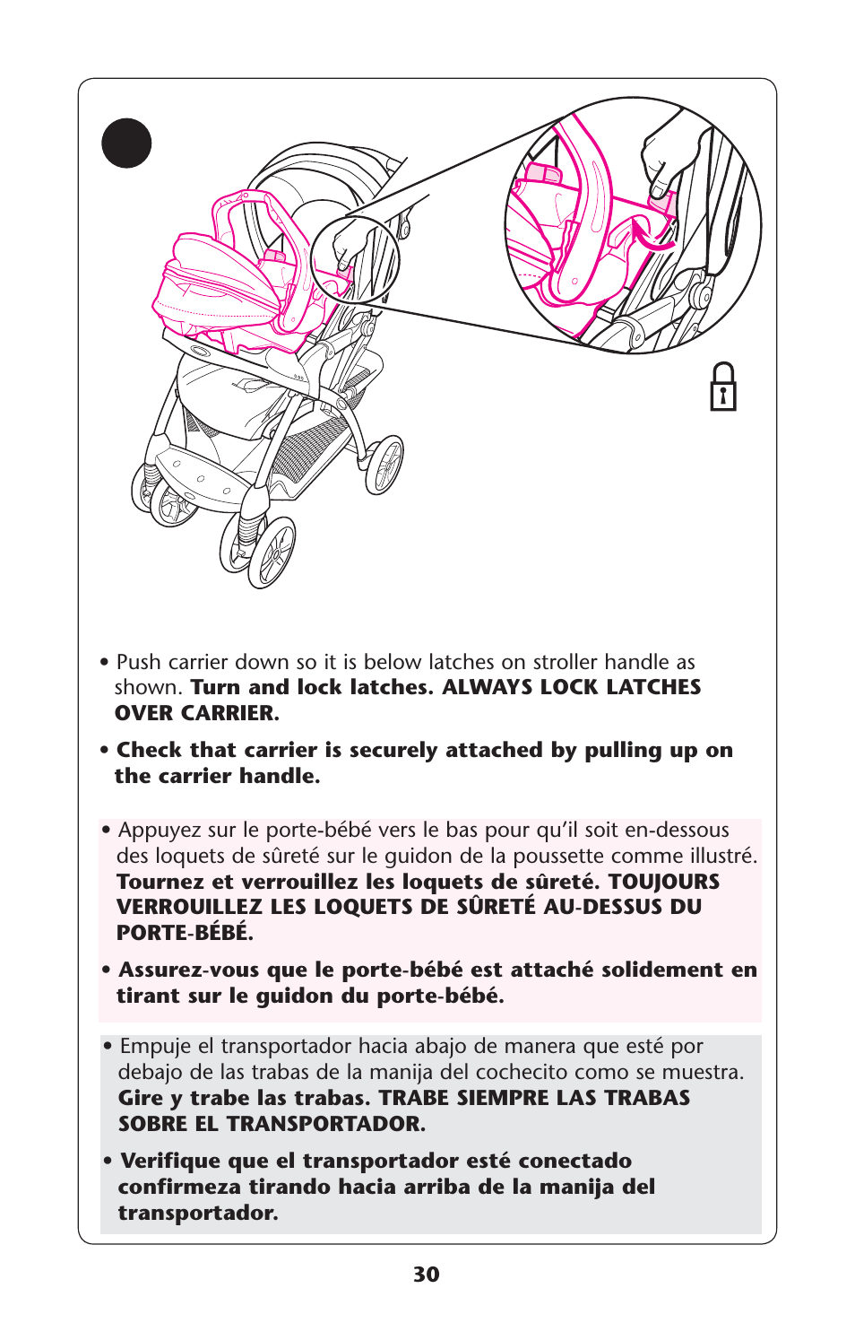 Graco 1760752 User Manual | Page 30 / 36