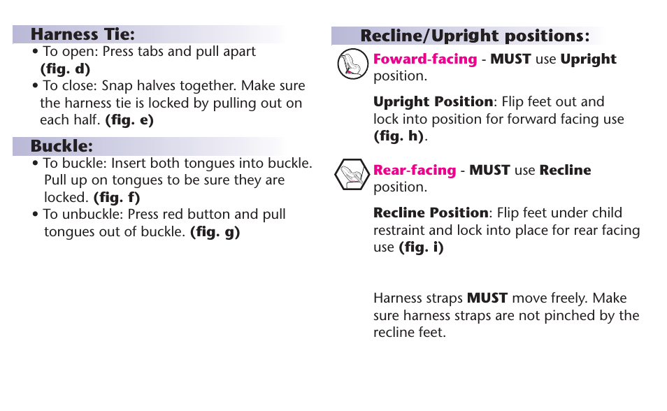Graco 65 User Manual | Page 30 / 104