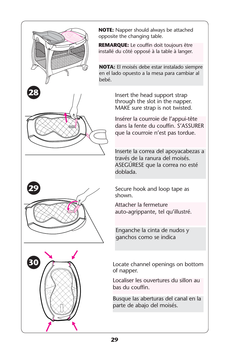 Graco Pack 'n Play ISPP120AD User Manual | Page 29 / 40