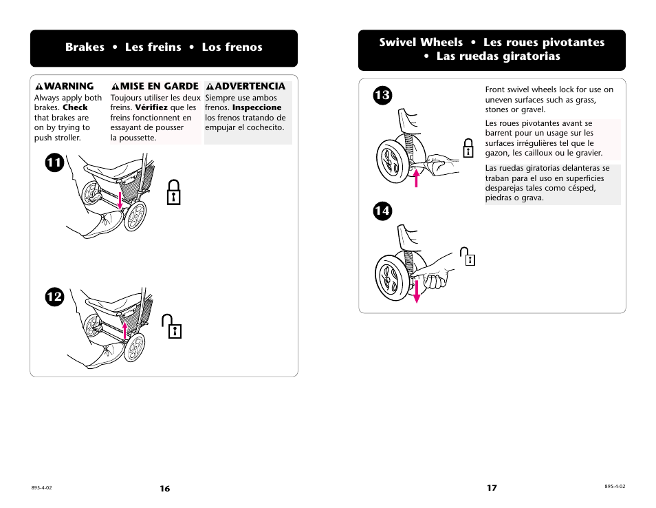 Graco 6974 User Manual | Page 17 / 32