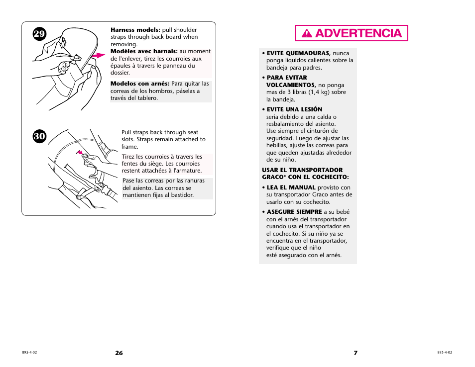 Graco 6974 User Manual | Page 7 / 32