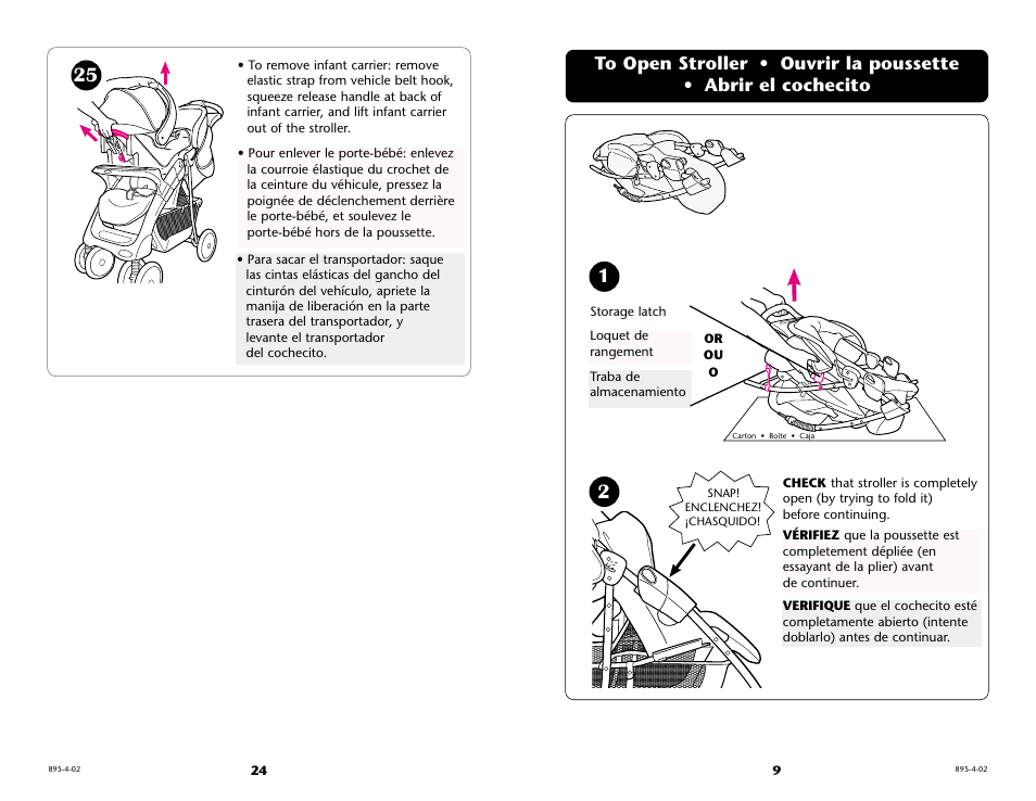 Graco 6974 User Manual | Page 9 / 32