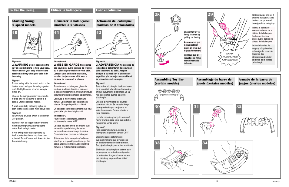 Graco 1434  ES User Manual | Page 13 / 24