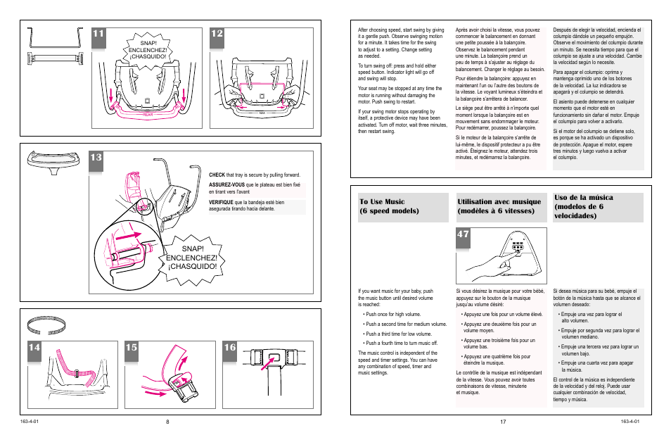 Graco 1434  ES User Manual | Page 9 / 24