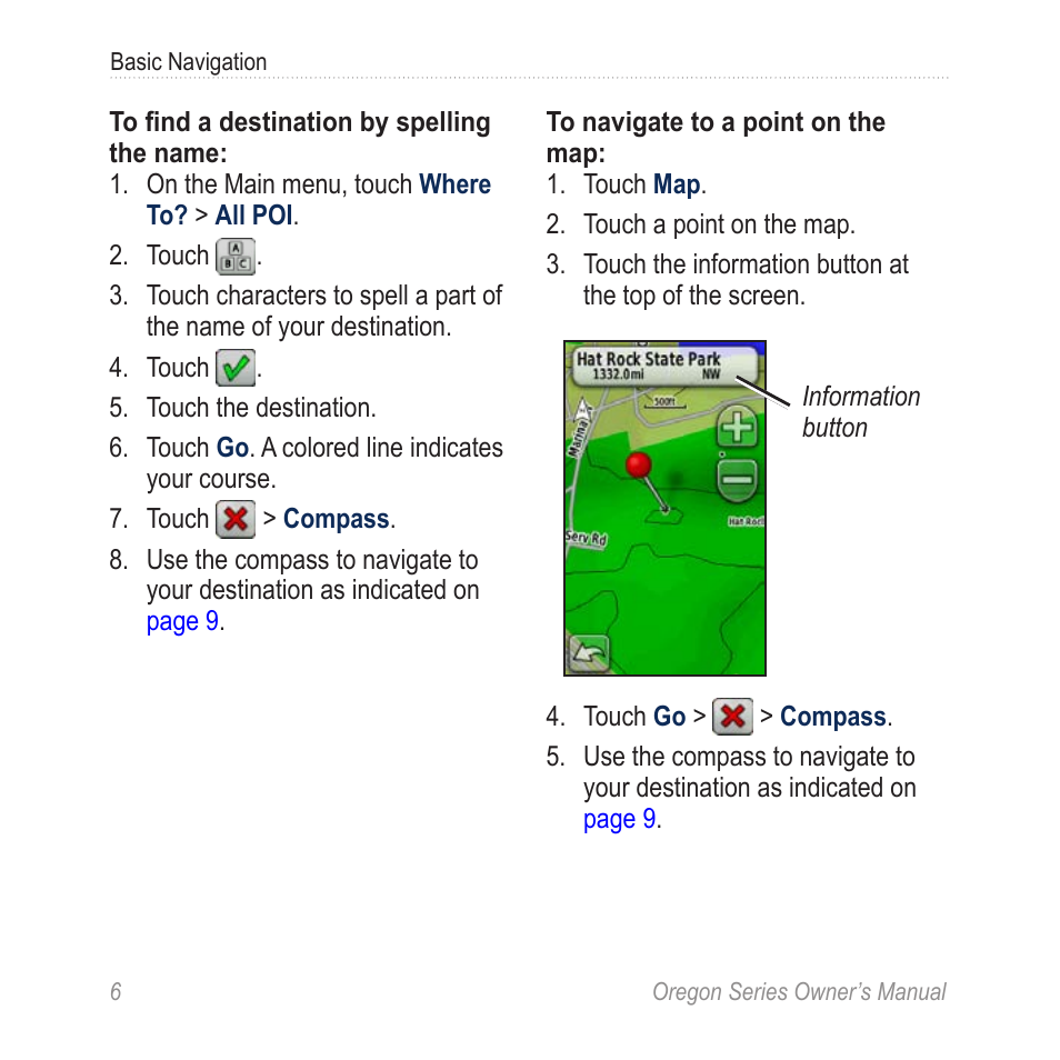 Garmin Oregon 450 User Manual | Page 12 / 52