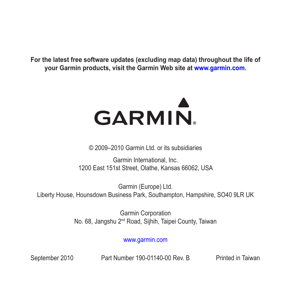 Garmin Oregon 450 User Manual | Page 52 / 52