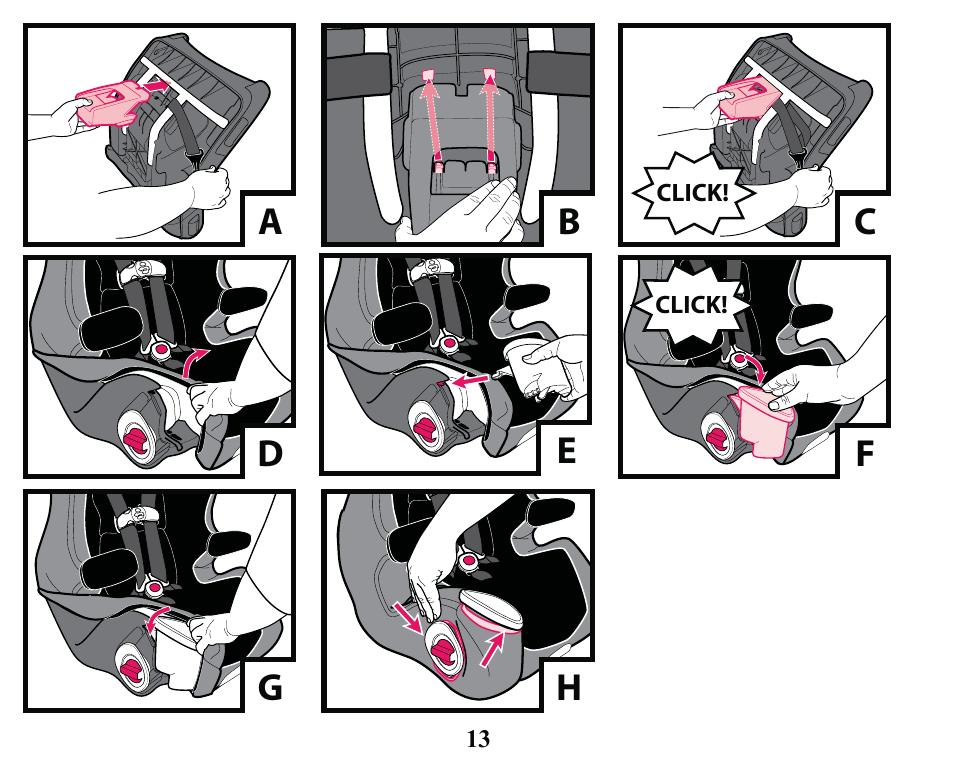 Graco SMART SEAT PD163434A User Manual | Page 13 / 60