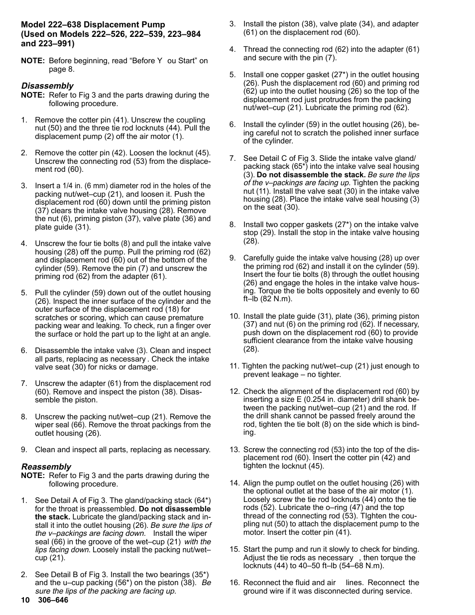 Graco BULLDOG 222248 User Manual | Page 10 / 20