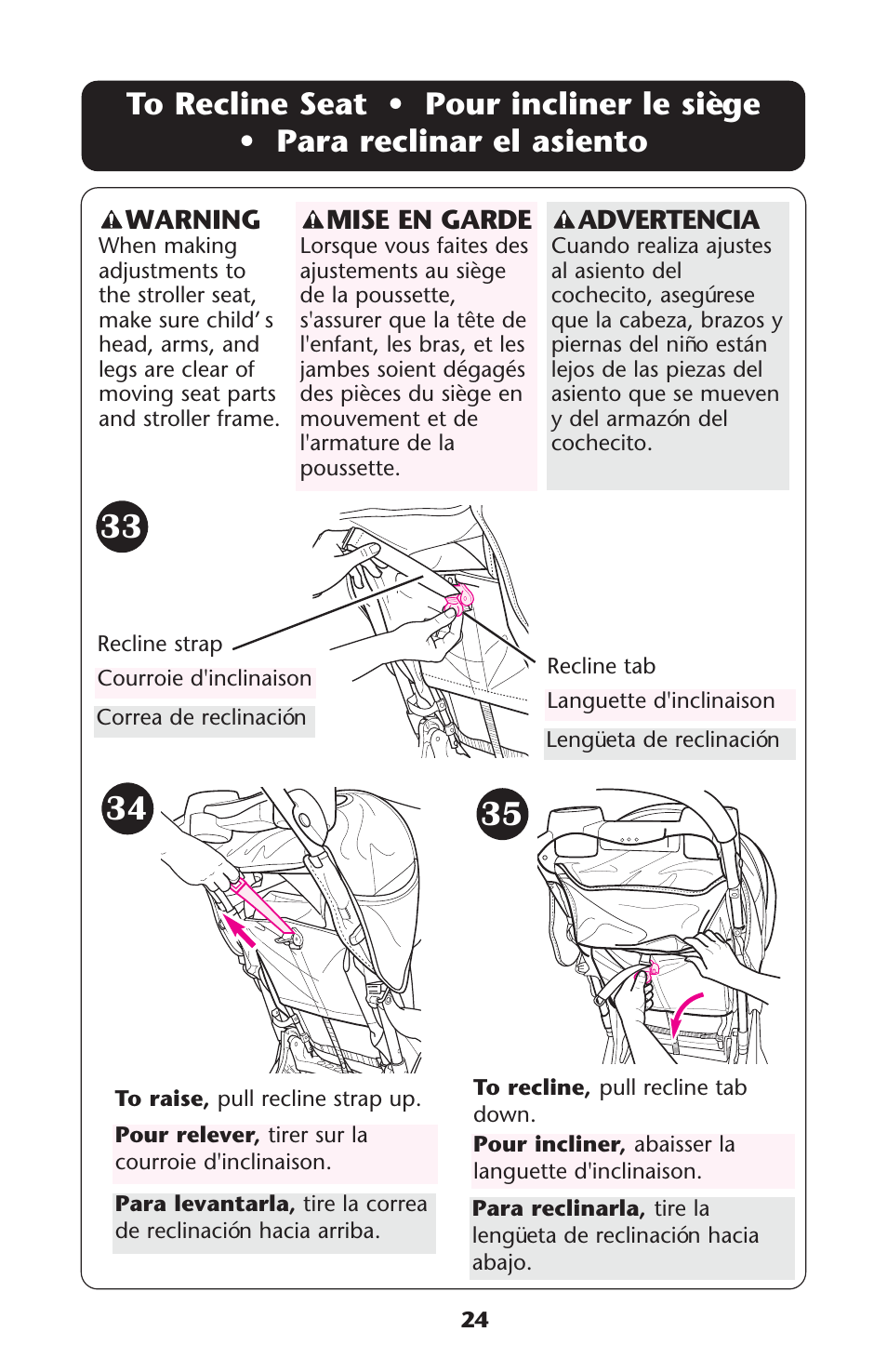 Graco Alano 1751552 User Manual | Page 24 / 112