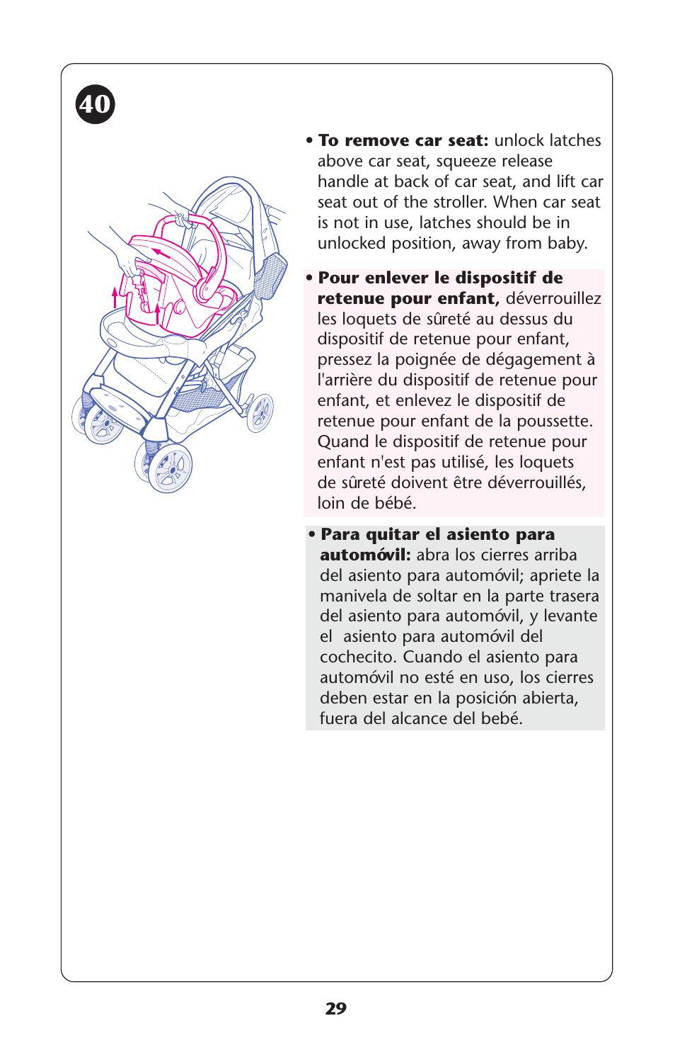 Graco Alano 1751552 User Manual | Page 29 / 112