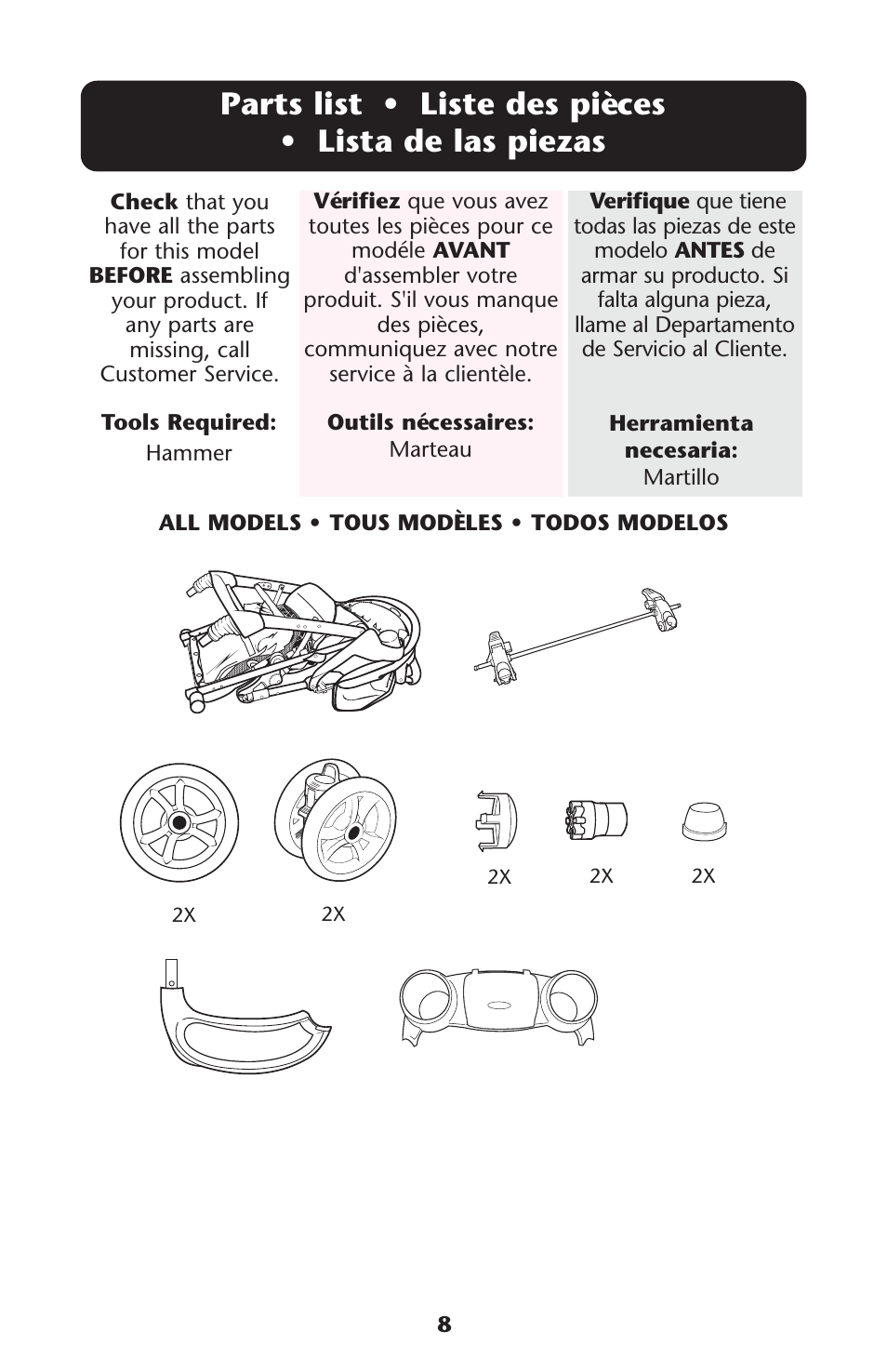 Graco Alano 1751552 User Manual | Page 8 / 112