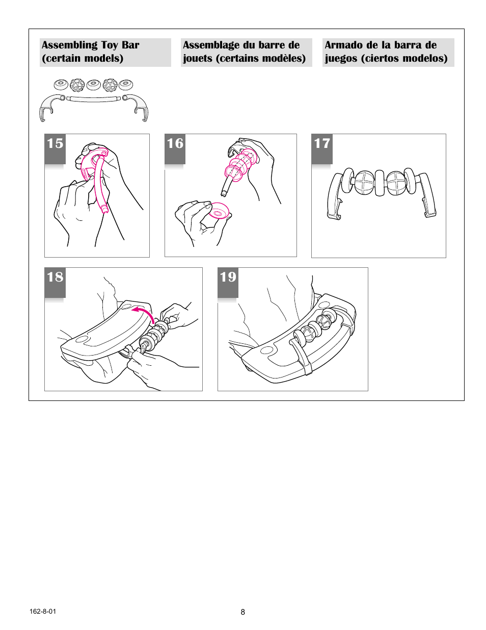 Graco WING 11432WWD User Manual | Page 8 / 13