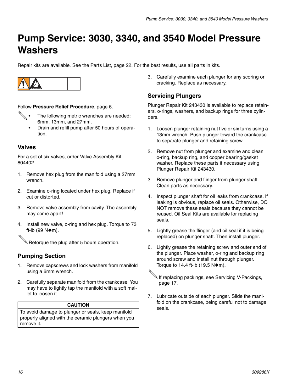 Graco 2730H User Manual | Page 16 / 24