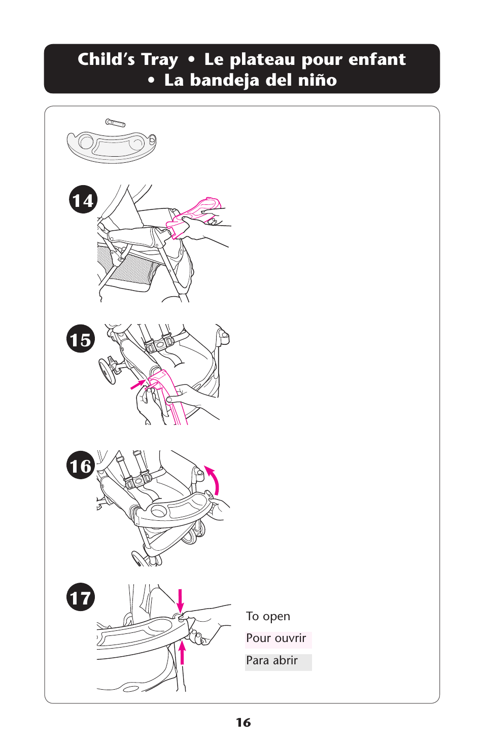 Graco MetroLite 1763281 User Manual | Page 16 / 40