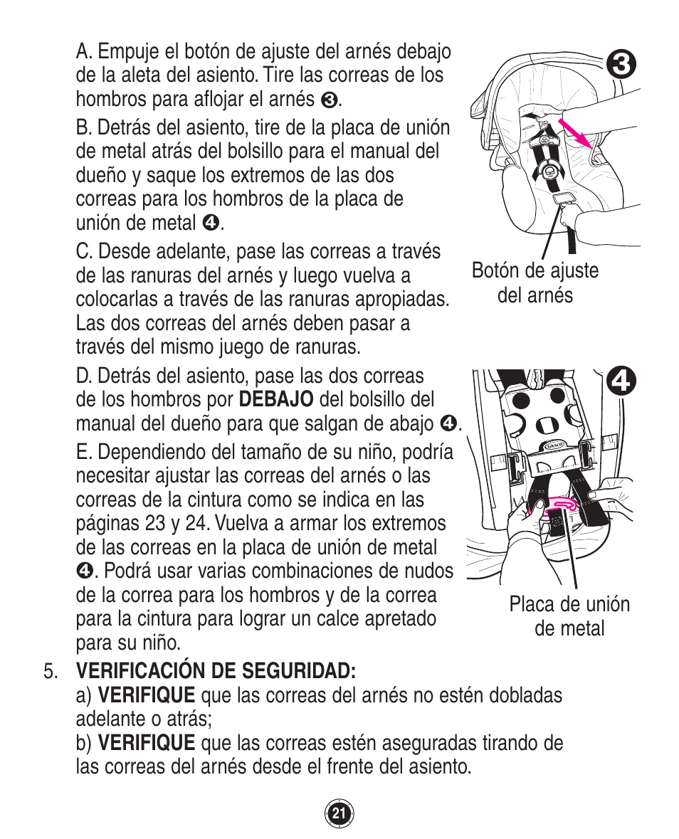 Graco SafeSeat Birkshire 8A12BKR User Manual | Page 65 / 88