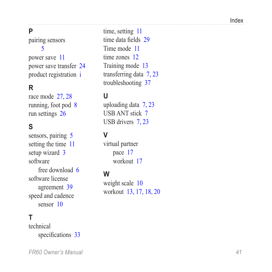 Graco FR60 User Manual | Page 47 / 48